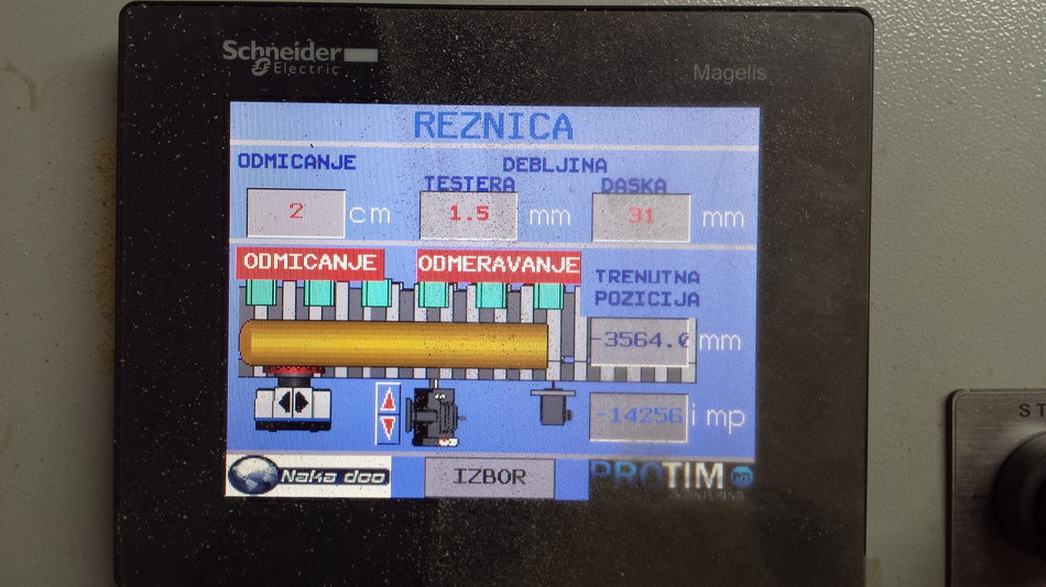 ProTim Inžinjering, Zaječar - Slike sa Terena, HMI interfejs