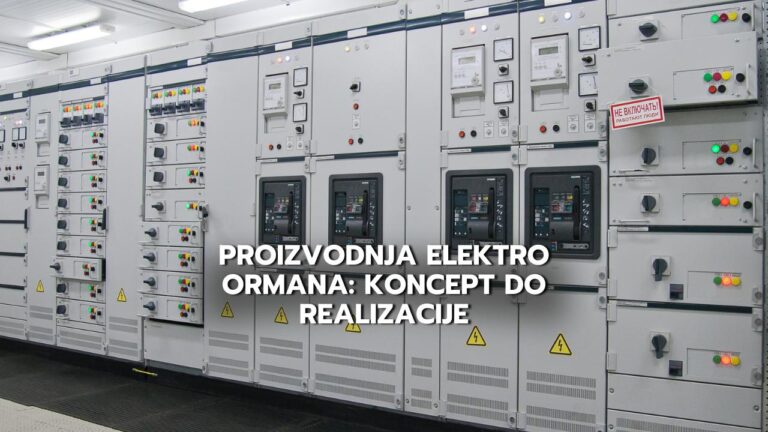 Proizvodnja elektro ormana: koncept do realizacije